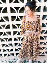 Load image into Gallery viewer, Caramel Floral Maxi