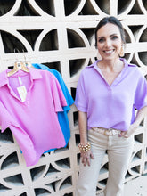 Load image into Gallery viewer, Spring Collared Blouse Tops